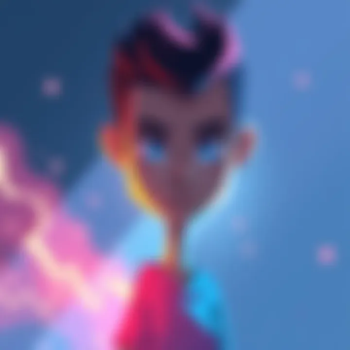 Creative 1-pixel art representation of a character named Erb, showcasing minimalistic design and artistic talent.