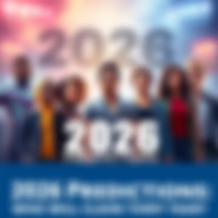 A group of diverse contenders standing together with confident expressions, looking toward a bright future. Each person represents different backgrounds and strategies for the upcoming contests.