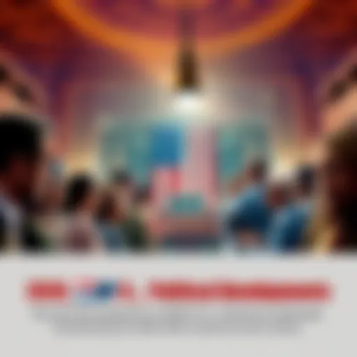 A group of diverse politicians discussing strategies in a bustling congressional setting, representing the 2026 U.S. political changes.