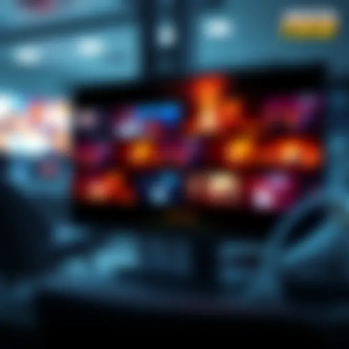 A digital display showing high-definition scenes from the 4KOTA 199 series, capturing vibrant colors and clear visuals.