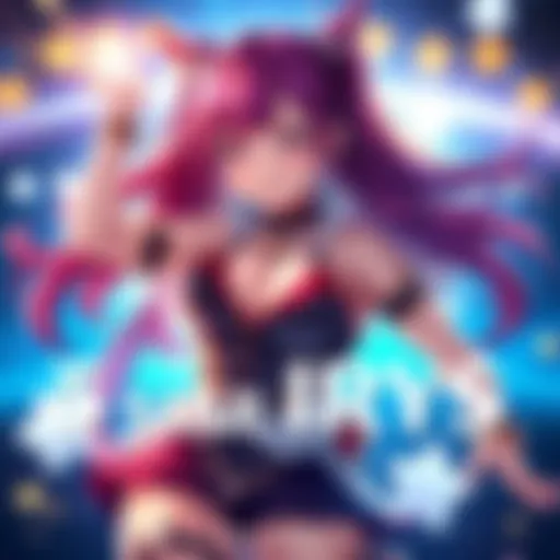 A vibrant and colorful promotional image for the new 5 Star IRyS, featuring the character in an exciting pose with shining stars around her.