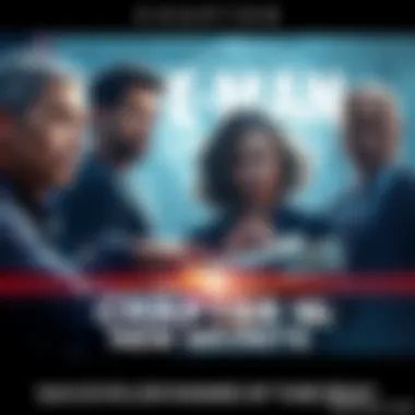 A scene from Life-man showing characters in a tense moment as new secrets come to light.