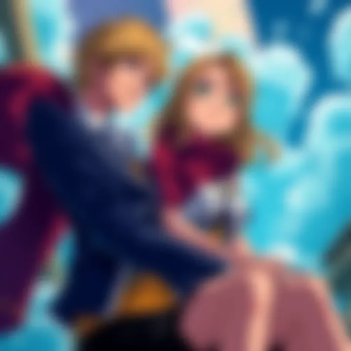 Sanji and Nami share a moment in Whole Cake Island arc, showcasing their partnership and character dynamics.