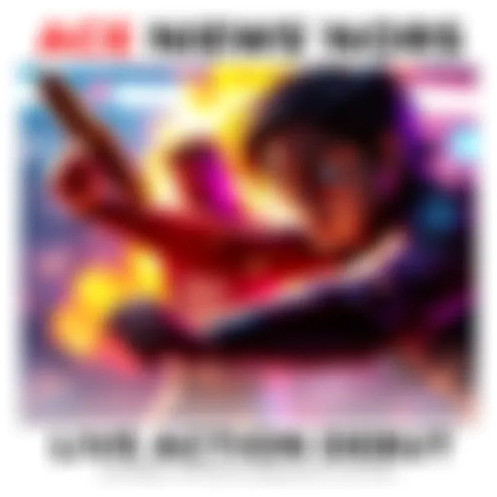 Ace's Live Action Debut Ace appears on screen in their first live action scene, showcasing dynamic action and engaging visuals.