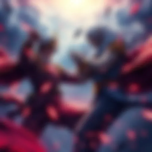 Admiral Akainu Defeats Emperor Whitebeard A dynamic clash between Admiral Akainu and Emperor Whitebeard, showcasing their powers in an epic battle scene.