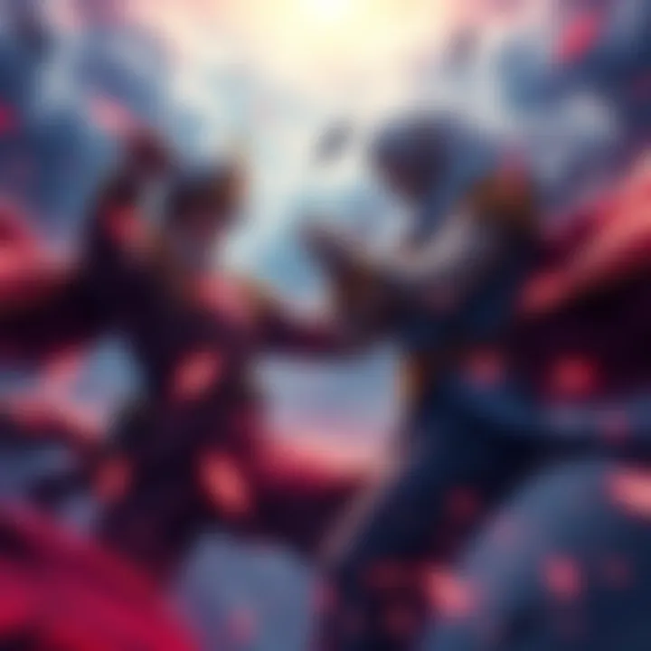 Admiral Akainu Defeats Emperor Whitebeard A dynamic clash between Admiral Akainu and Emperor Whitebeard, showcasing their powers in an epic battle scene.