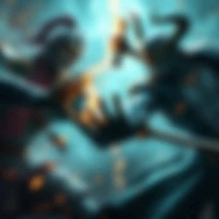 OG Admirals face off against Kaido and Loki in an epic showdown, showcasing their powers and strategies in an intense fight scene.