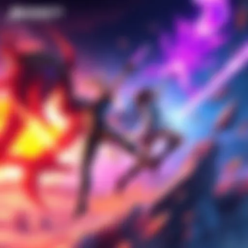 Colorful card game artwork featuring fast-paced action and strategic gameplay elements