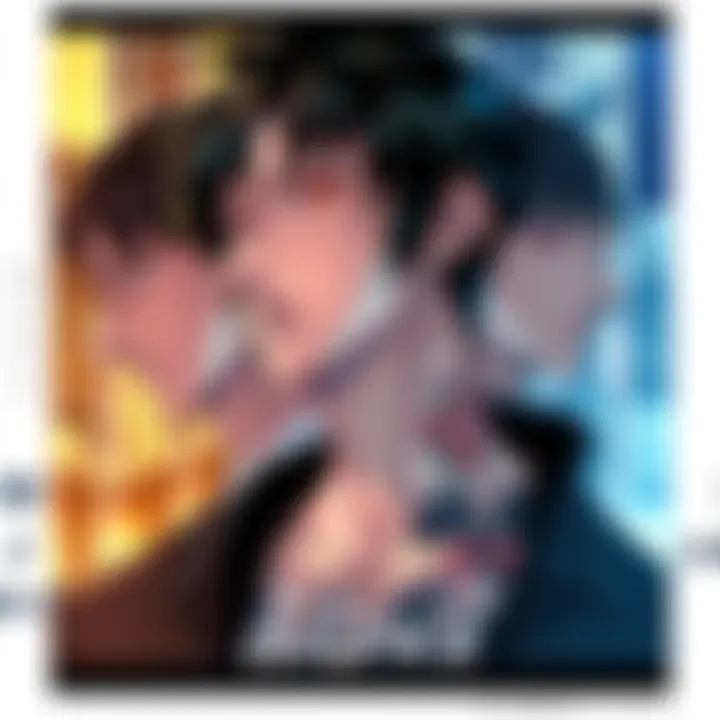 Illustration showing Aikawa in multiple scenes with varying details, including different tattoo appearances, highlighting his presence across various timelines.