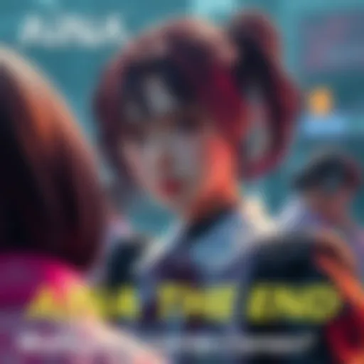 AiNA THE END appears in a scene, creating excitement among fans