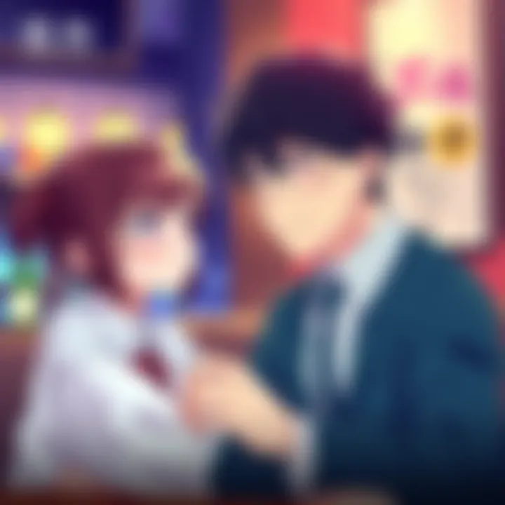 Aira looks surprised as Okarun confesses his love for Momo, showing a mix of emotions