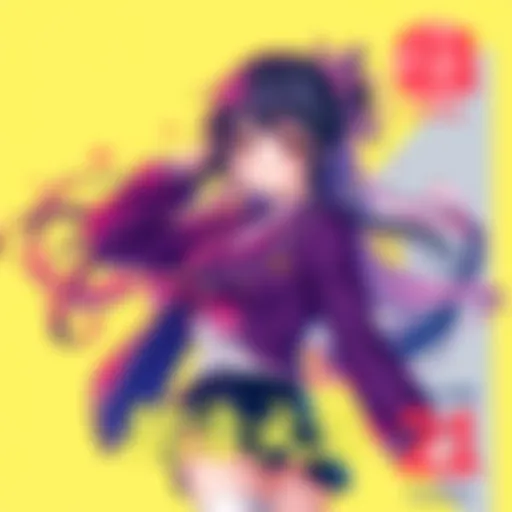 Akane-banashi Volume 21 Cover Cover illustration showing Akane from Akane-banashi with a dynamic pose and vibrant colors, capturing the spirit of the series