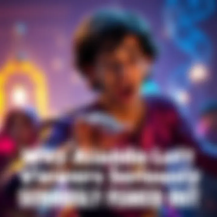 A scene from the Aladdin film showing a dramatic moment that left viewers shocked