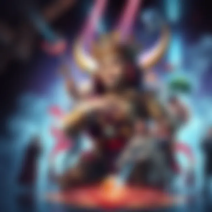 Artwork by Alexico-26 A colorful art piece by Alexico-26 showing elements from history blended with modern themes, illustrating adaptability in art.