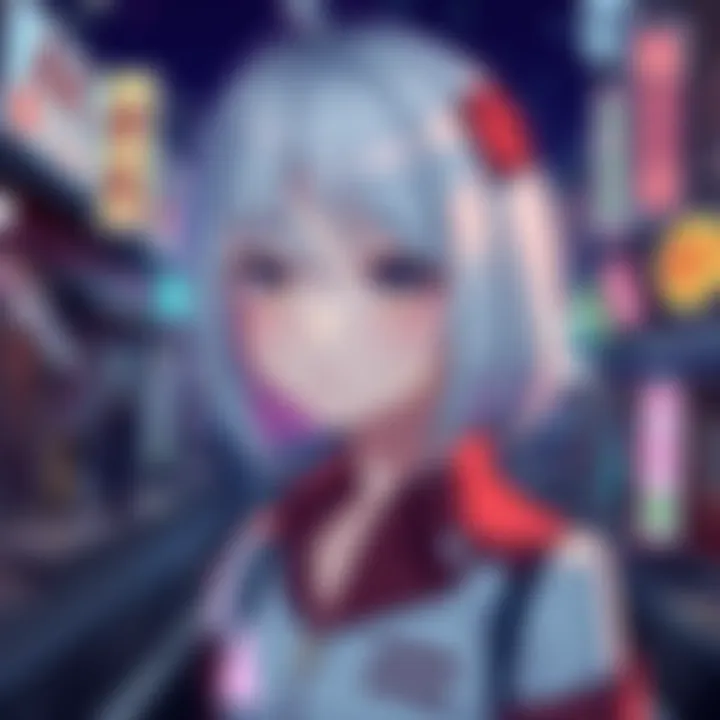 A colorful illustration of Ayanami Rei created by an amateur artist, showcasing unique styles and interpretations of the character.