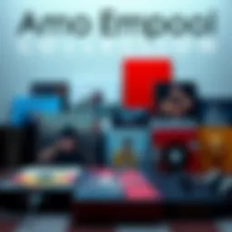 A selection of music albums and artists that influence Amo Empool's unique sound