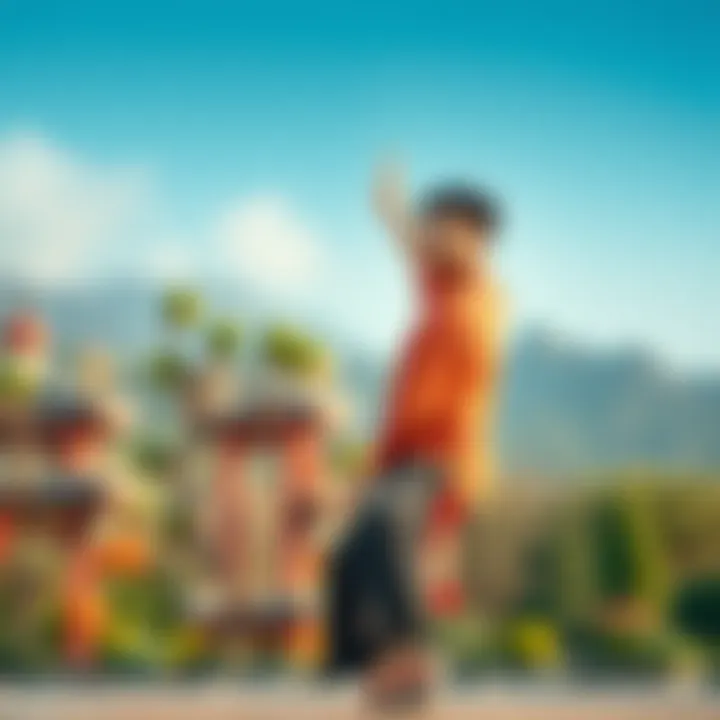 Ancient Chinese Technique A person practicing an ancient Chinese technique in a serene outdoor setting, surrounded by nature. They are focused and in motion, illustrating the principles of the traditional method.