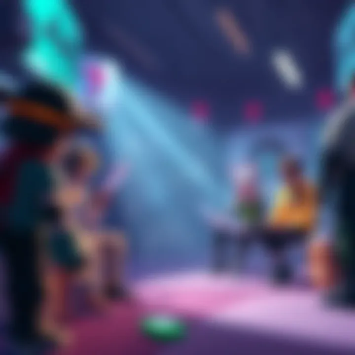 Fans discuss G4 level animations for game characters with tag units in background