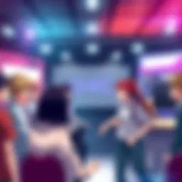 Discussion about the anime D4C title, with a group of people sharing opinions in a forum setting.