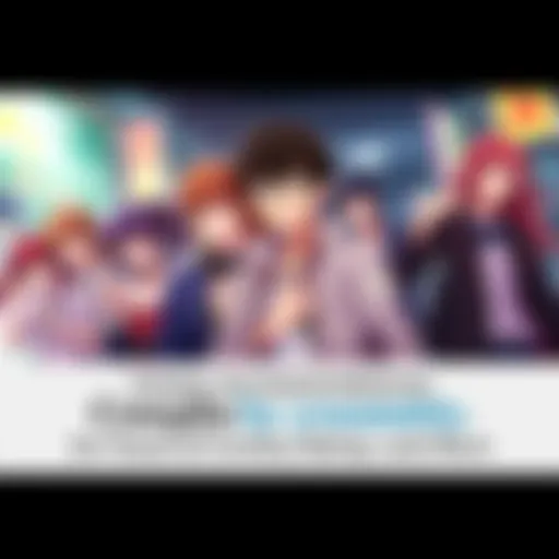 Anime characters inspired by Cowboy Bebop A group of anime characters with unique styles and vibrant colors, showcasing their personalities in a lively setting similar to Cowboy Bebop