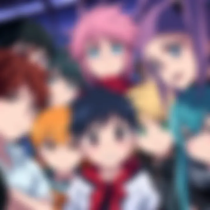 A group of anime characters showing expressions of sadness and confusion, representing fans' feelings about cancelled seasons.