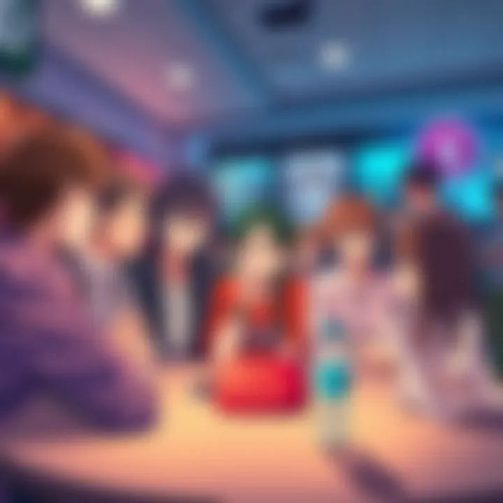 Frustrated anime fans discussing fake deaths Group of anime fans expressing their frustration over fake out deaths in a lively forum discussion