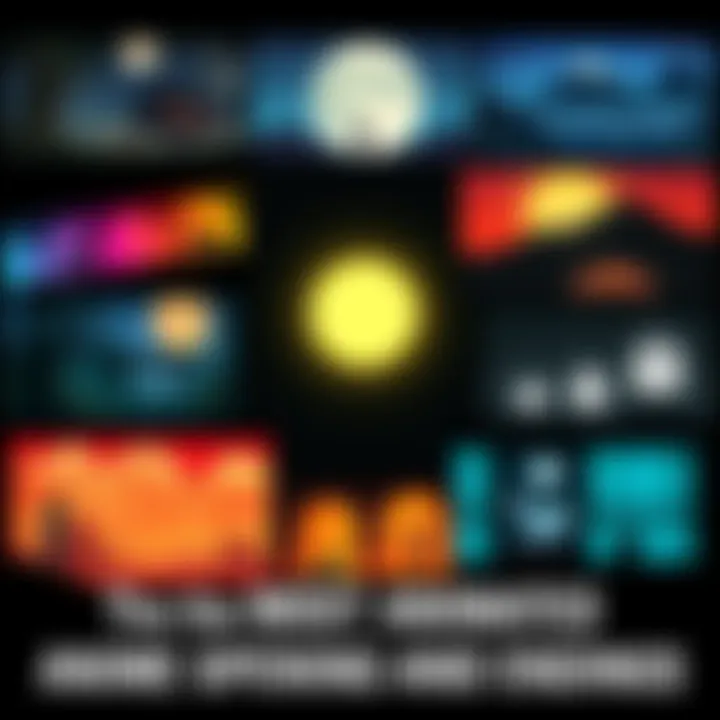 A collage showing various unique animation styles from different anime openings and endings, including stop-motion, cutout animations, and glass animation techniques.