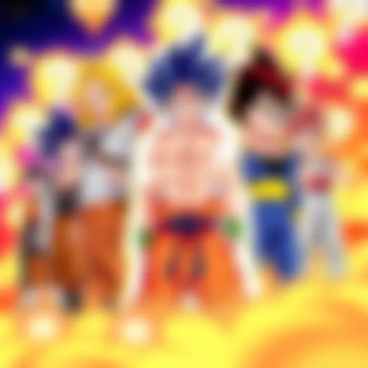 Anime Power Scaling Confusion Illustration showing various anime characters displaying different power levels, with some ranked lower despite their abilities, surrounded by question marks.