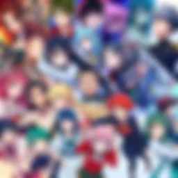 Anime characters and series recommendations A collage of various anime characters and series, showcasing a mix of popular and lesser-known titles for anime fans.
