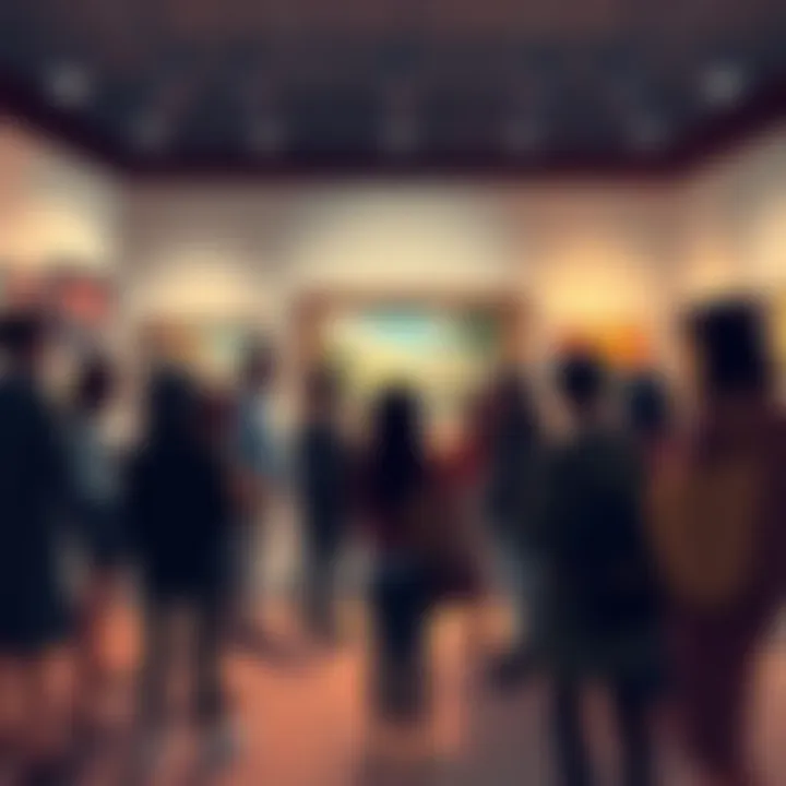 Anya's Artwork Rating People discussing Anya's painting and rating it from 0 to 10.