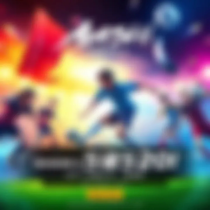 Action scene from Aoashi featuring soccer players in a match setting