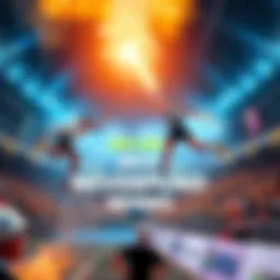 Action-packed scene showing athletes competing in APOC Round 6, highlighting impressive performances and crowd excitement.