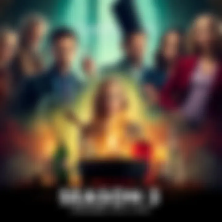 A promotional image for The Apothecary Diaries showing key characters and symbols of the series, highlighting the excitement for Season 3