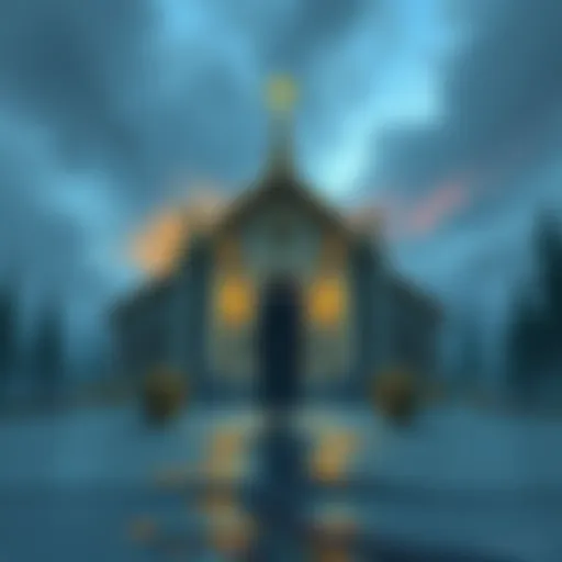 An artist draws a scene showing Grisha approaching a chapel, focusing on detailed fineliner work and the artist's reluctance to add a background.