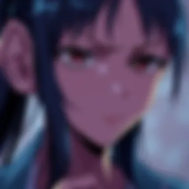 Controversial character portrayal A close-up of a manga character, Asa, showing a conflicted expression, symbolizing the debate over consent and sexuality in her story.