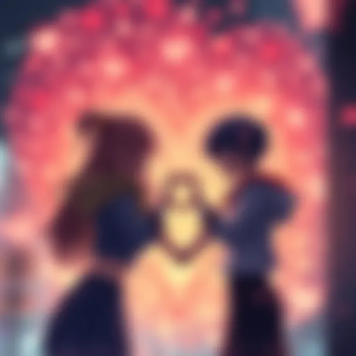 Asa, Reze, and Denji together in a heart shape, showcasing their friendship and connection.