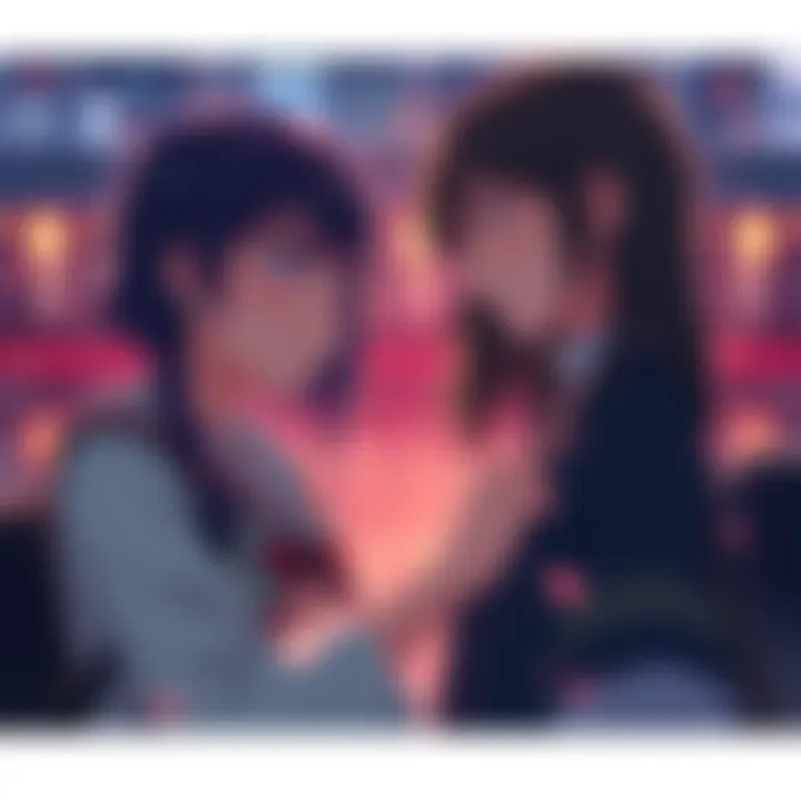 Asa and Yoru share a tense moment as their story reaches its climax, showcasing emotions while hints of upcoming changes linger in the background.