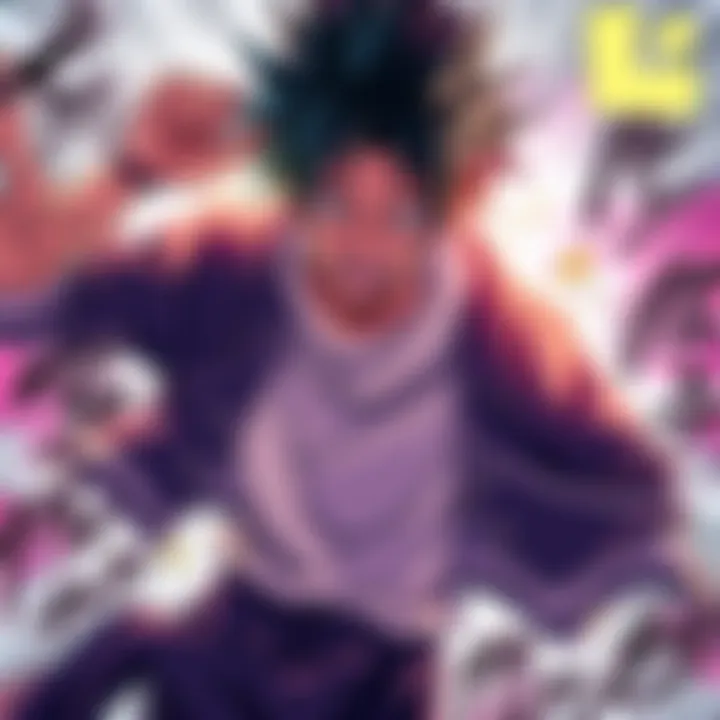 Ashito character in a dynamic pose showcasing emotions in a manga panel