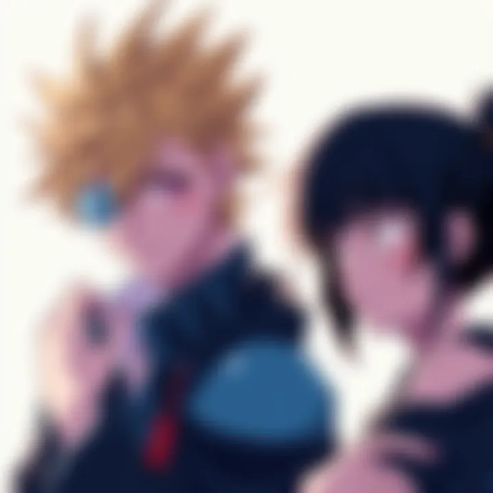 Asta and Yuno are shown in a striking manga panel, highlighting their expressions and emotions, hinting at future events in the story.