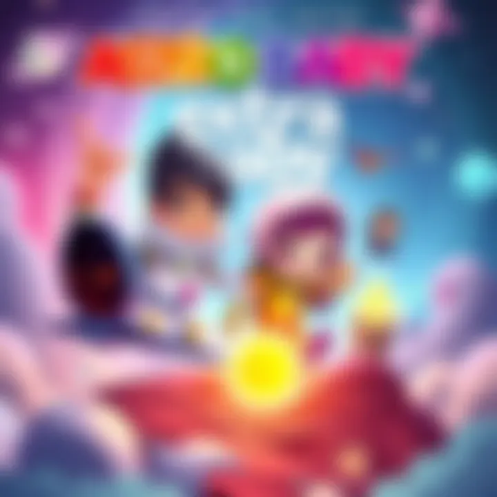 A colorful cover depicting characters from Astro Baby, showcasing new elements and twists in the story.