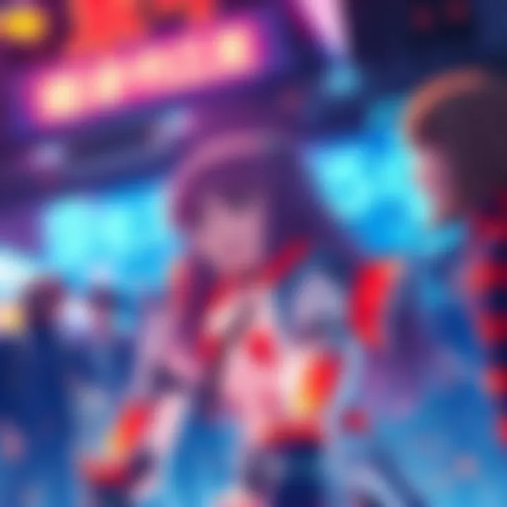 A colorful scene from the Asuka 30th anniversary short movie showcasing its beauty and humor, with fans reacting positively.