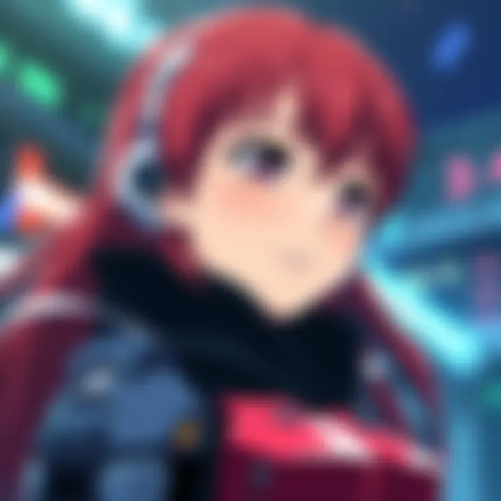 Asuka from Evangelion appears in a key scene of the 30th anniversary short, expressing strong emotions.