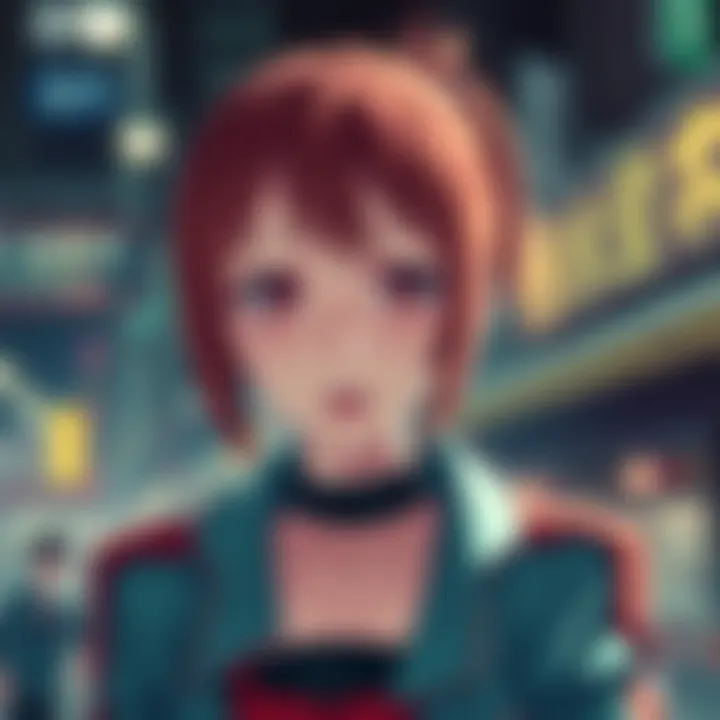 Asuka character from EVANGELION appears excited in a new short film