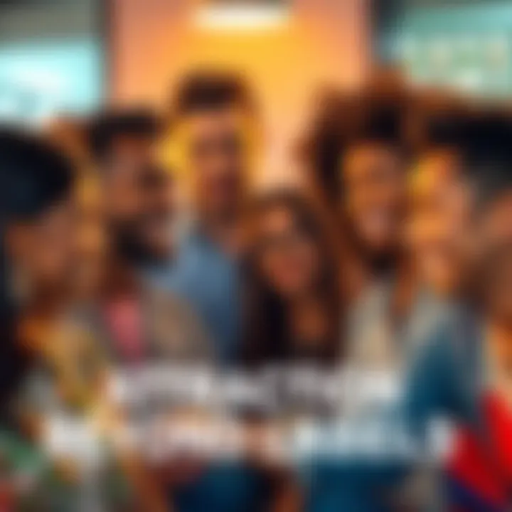 A diverse group of people engaged in a conversation about attraction, showcasing various expressions and emotions, symbolizing the complexity of attraction beyond traditional norms.