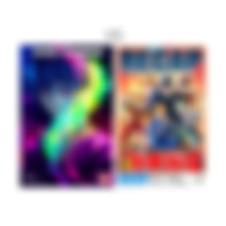 A visual comparison of two volume cover styles: one showing a single character with a glowing aura and the other displaying a collection of characters in a recap poster format.