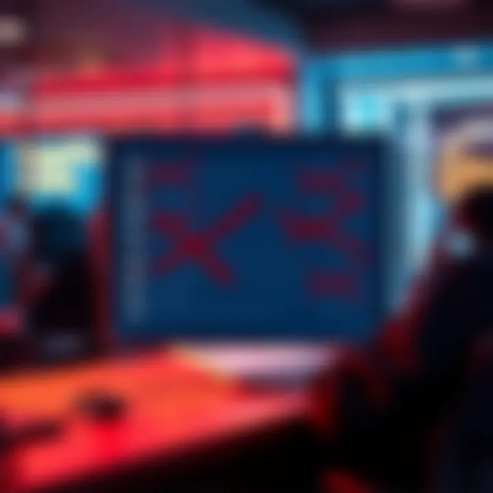 A graphic showing a chat window filled with negative comments crossed out, promoting positive and respectful conversation.