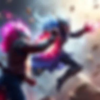 Awakened Dabura and Homelander clash in an intense fight, showcasing their powerful abilities