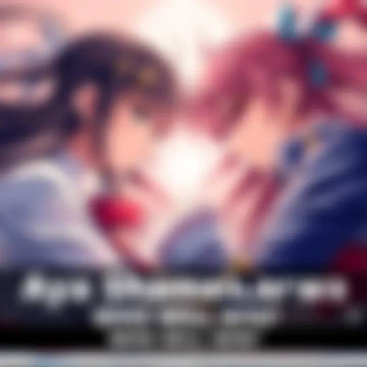 Aya Shameimaru confronts Yuuka Kazami in a dramatic showdown, with both characters ready for battle