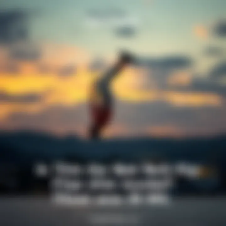 A person in mid-air executing an impressive back flip, showcasing skill and athleticism.