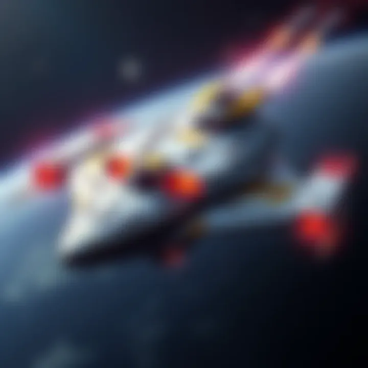 Fan art of Bad Gohan's ship by technoranma, showcasing a detailed and creative design.